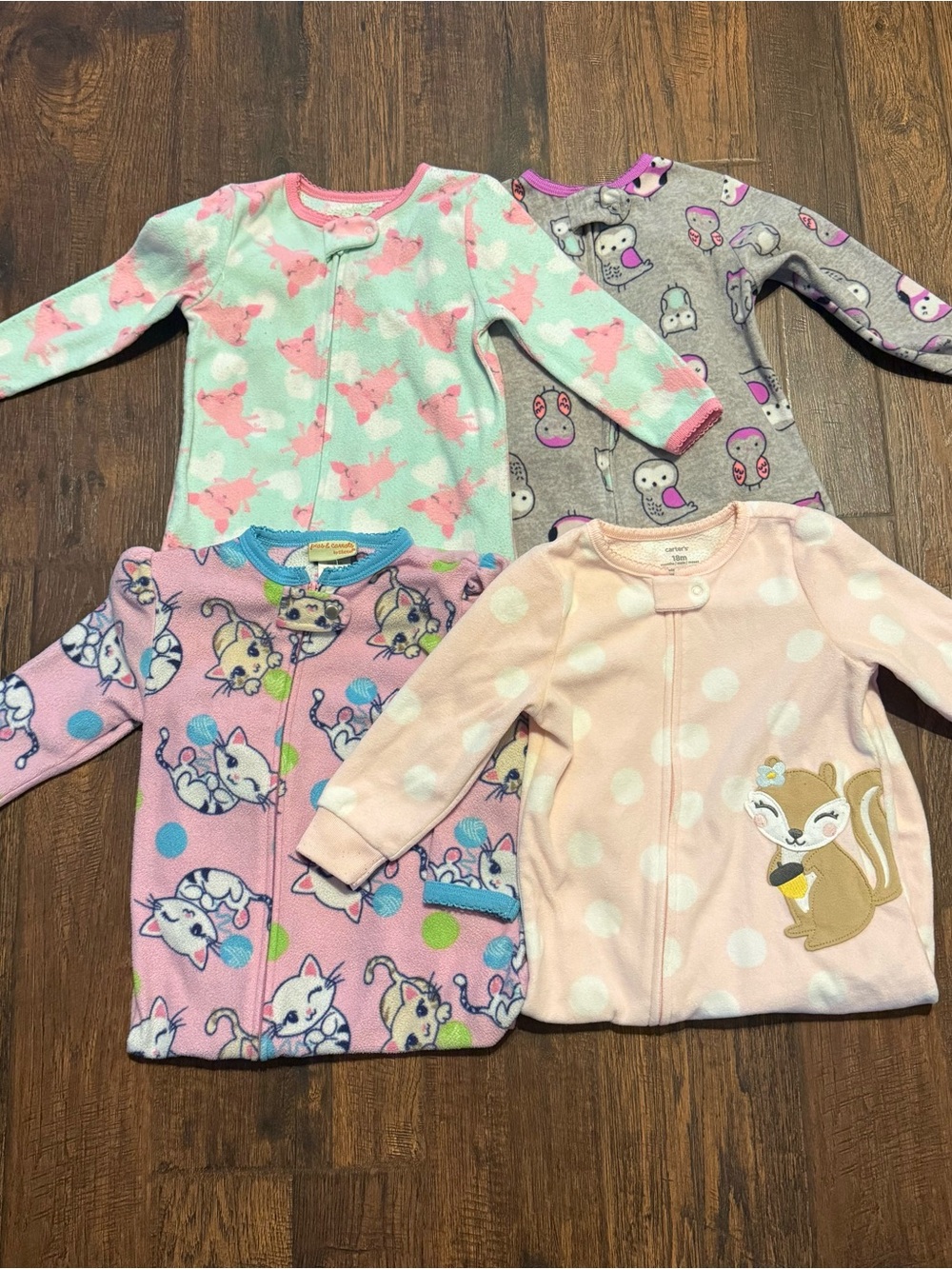 Carter's Fleece Footies Bundle